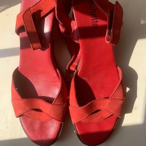 Soft leather shoe 8/10 new very good quality